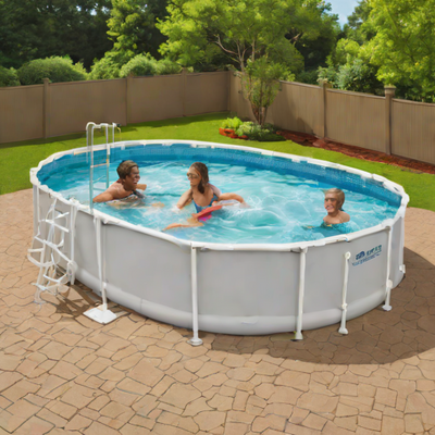 Summer Waves Elite 3-Piece Above Ground Pool Set