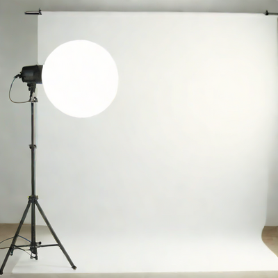 Seamless Paper Backdrop - White