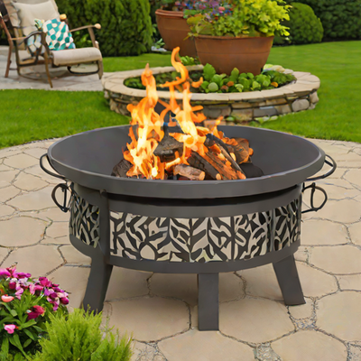 Sunnydaze Designs Wood Burning Fire Pit