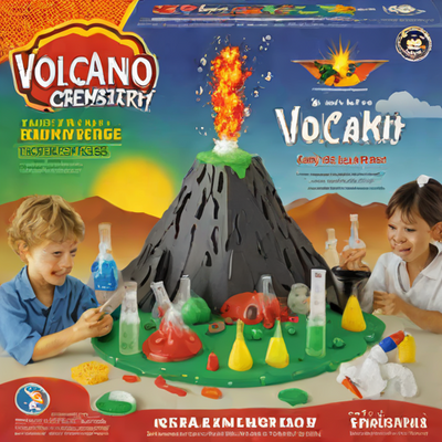 Science Kit - Volcano Chemistry Set