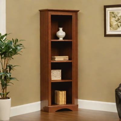 Sauder Select Cherry Corner Bookcase