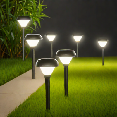 SolarGlow LED Path Lights