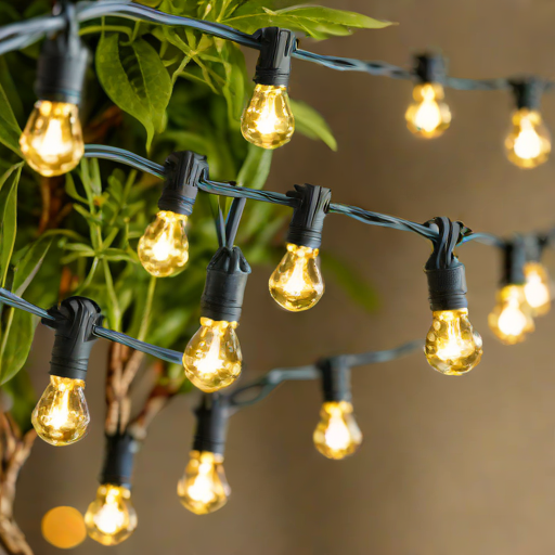 Sunco LED Outdoor String Lights