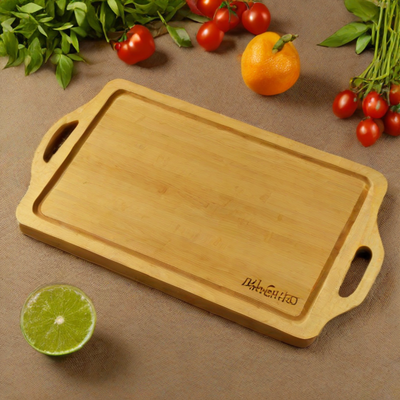 Totally Bamboo Cutting Board with Juice Groove