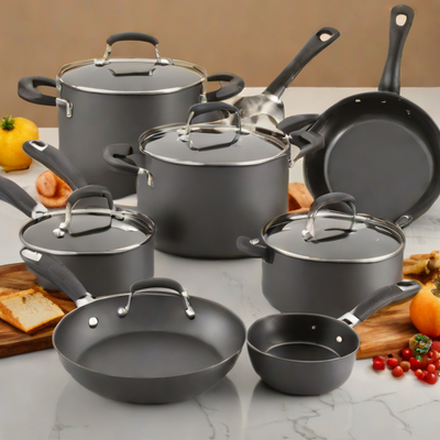 T-fal Ultimate Hard Anodized Nonstick 12-Piece Cookware Set