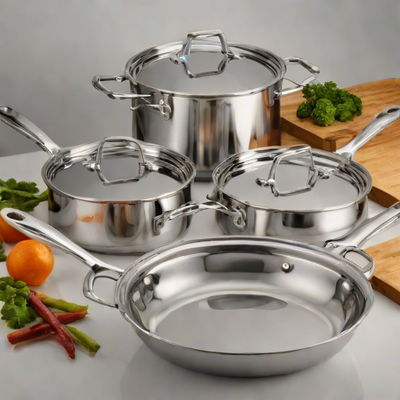 Tramontina Tri-Ply Clad Stainless Steel Cookware Set