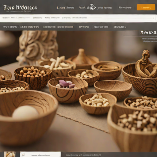 Ten Thousand Villages Fair Trade Wooden Bowls