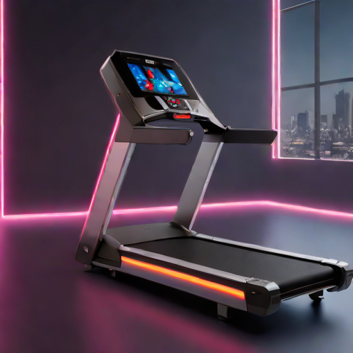 Treadmill with Folding Frame