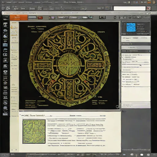 The Book of Lindisfarne (Digital Zoom Tool)