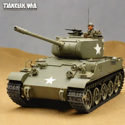 Tamiya M4 Sherman Late War with Diorama Base
