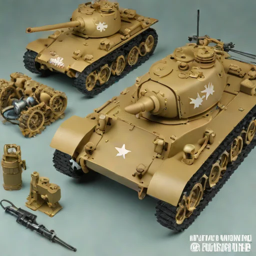 Tamiya M4 Sherman Late War Suspension Upgrade Set
