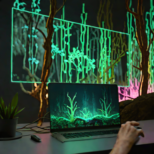 teamLab: Forest Stream