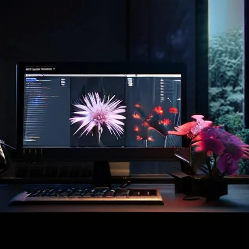 teamLab: Flower Room (Conceptual)