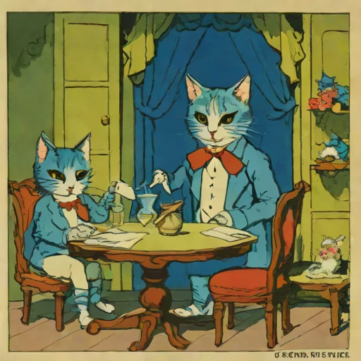 The Blue Kitten