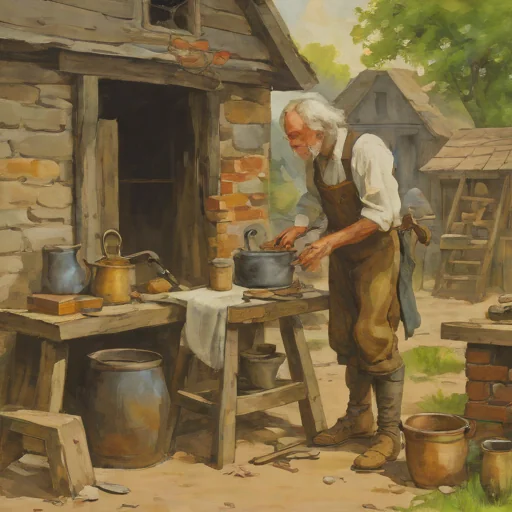 The Village Blacksmith