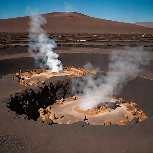 Timanfaya fumaroles