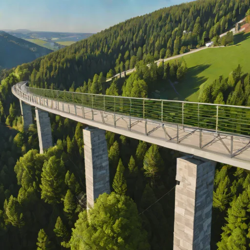 Titan RT Footbridge, Rappbode