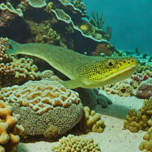 Thin tail moray