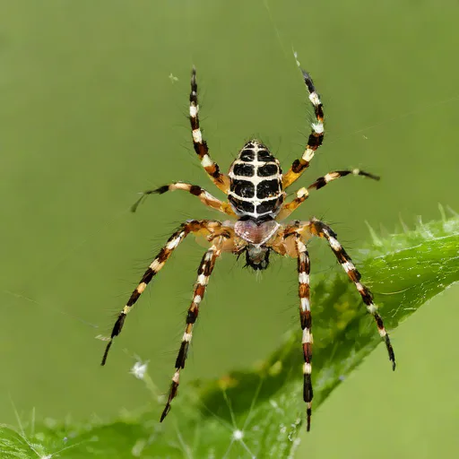Trash-line Orbweaver (Cyclosa conica)