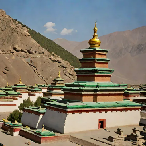 Ta'er Monastery Pagodas