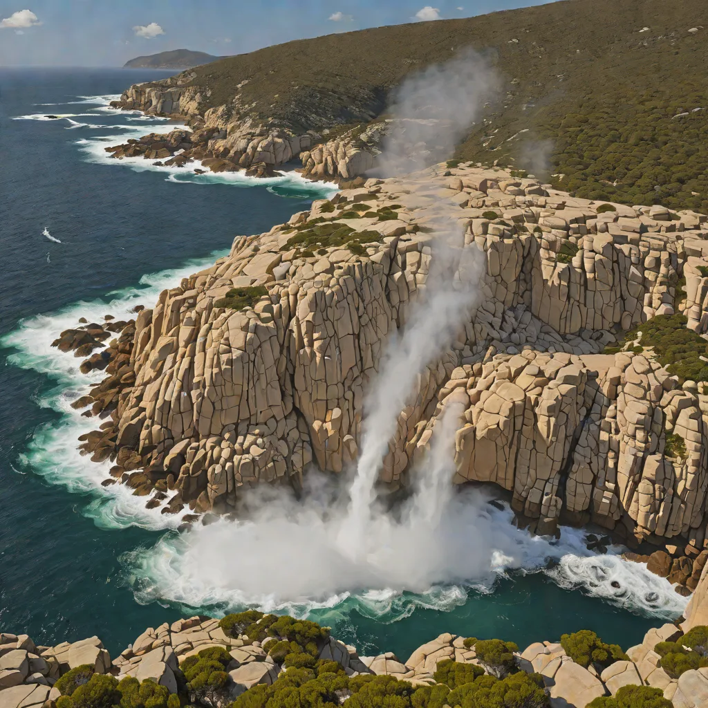 The Blowholes at Torndirrup