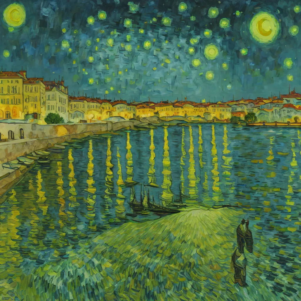 The Starry Night Over the Rhône
