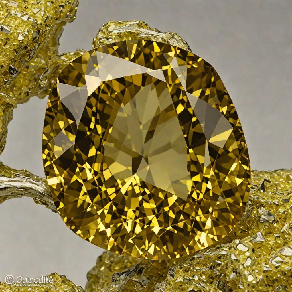 Topazolite Garnet
