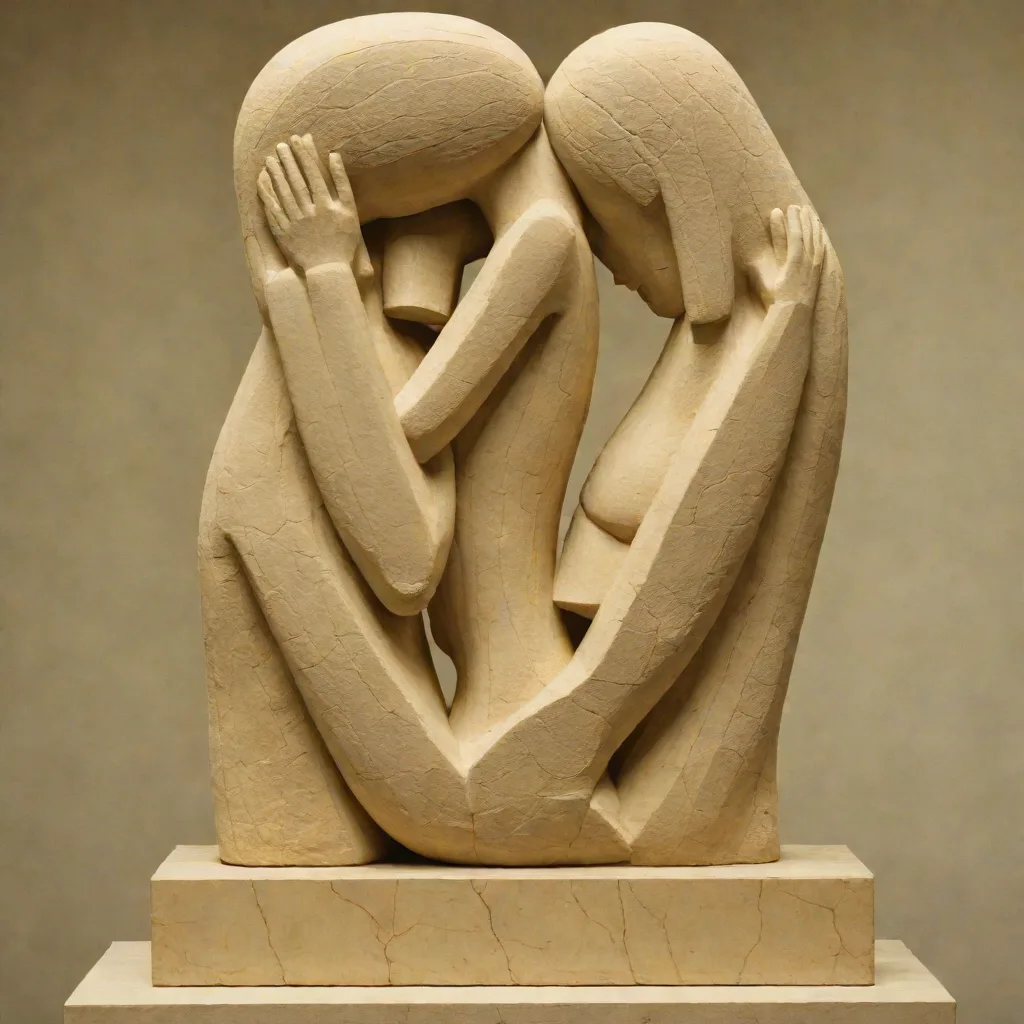 The Kiss by Constantin Brancusi