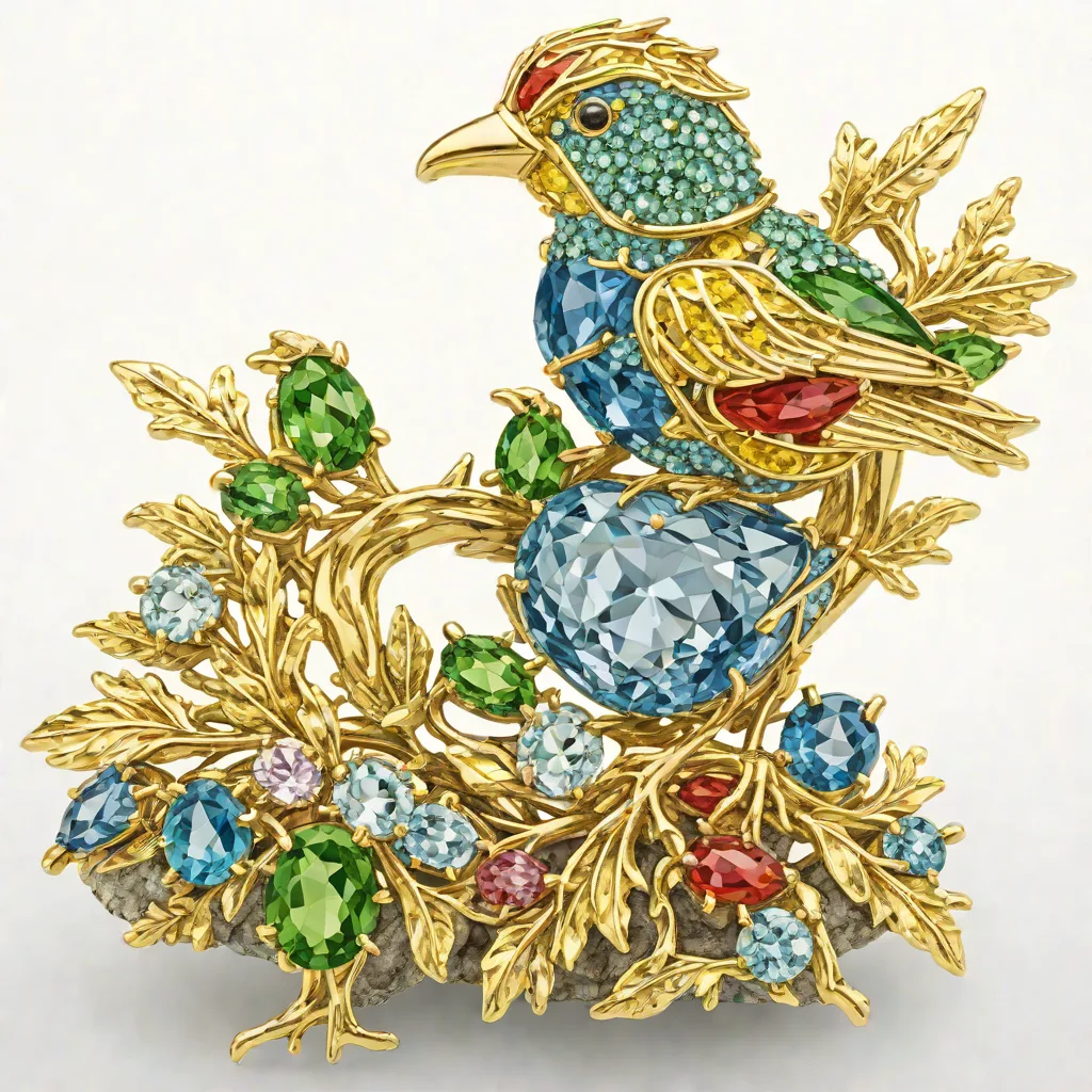 Tiffany & Co. Jean Schlumberger Bird on a Rock Brooch