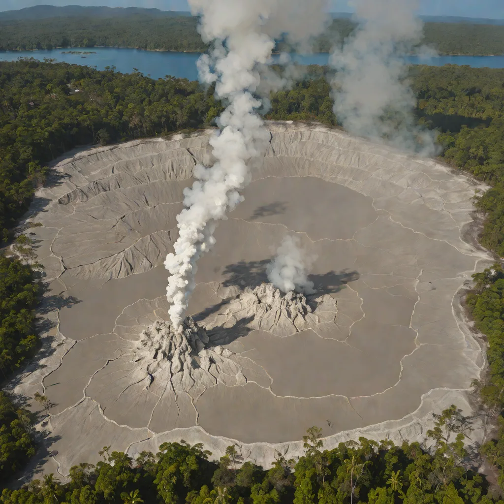 Tinakula fumaroles