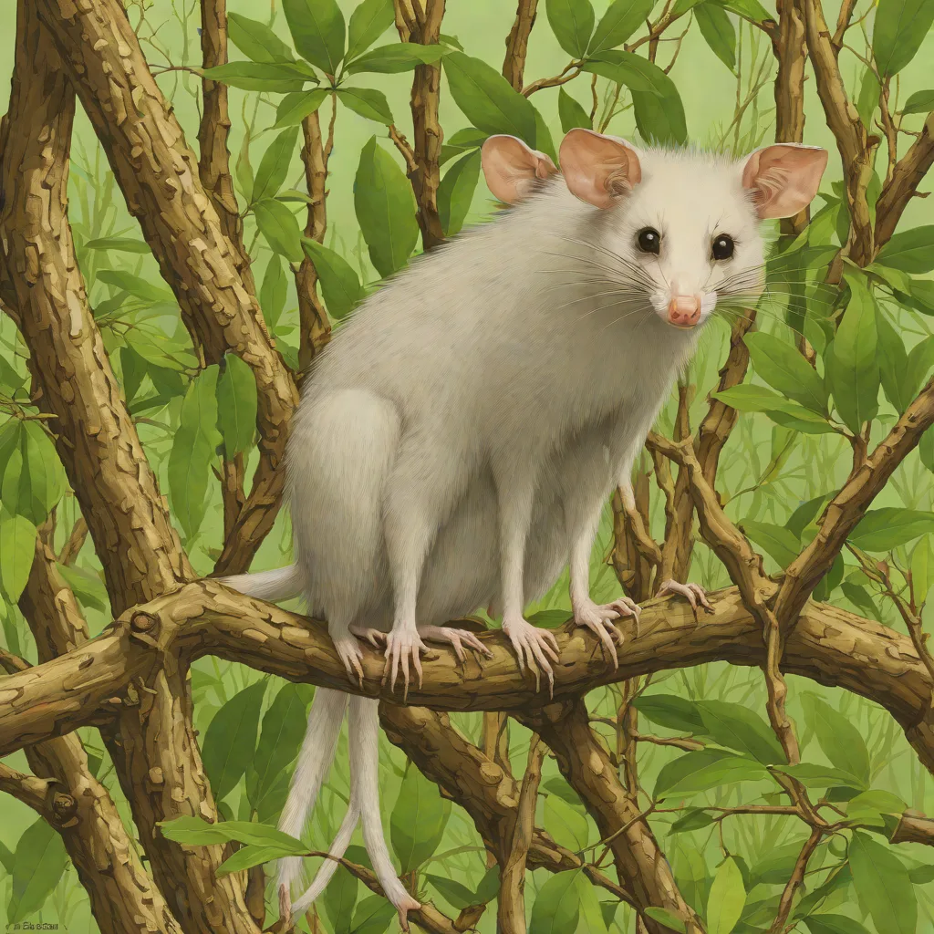 Tschudi's slender opossum