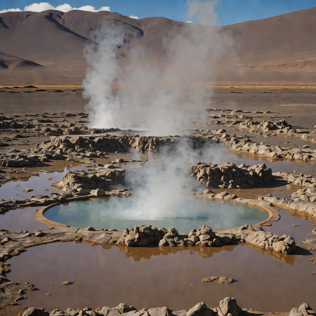 Tatio-La Torta Fumaroles