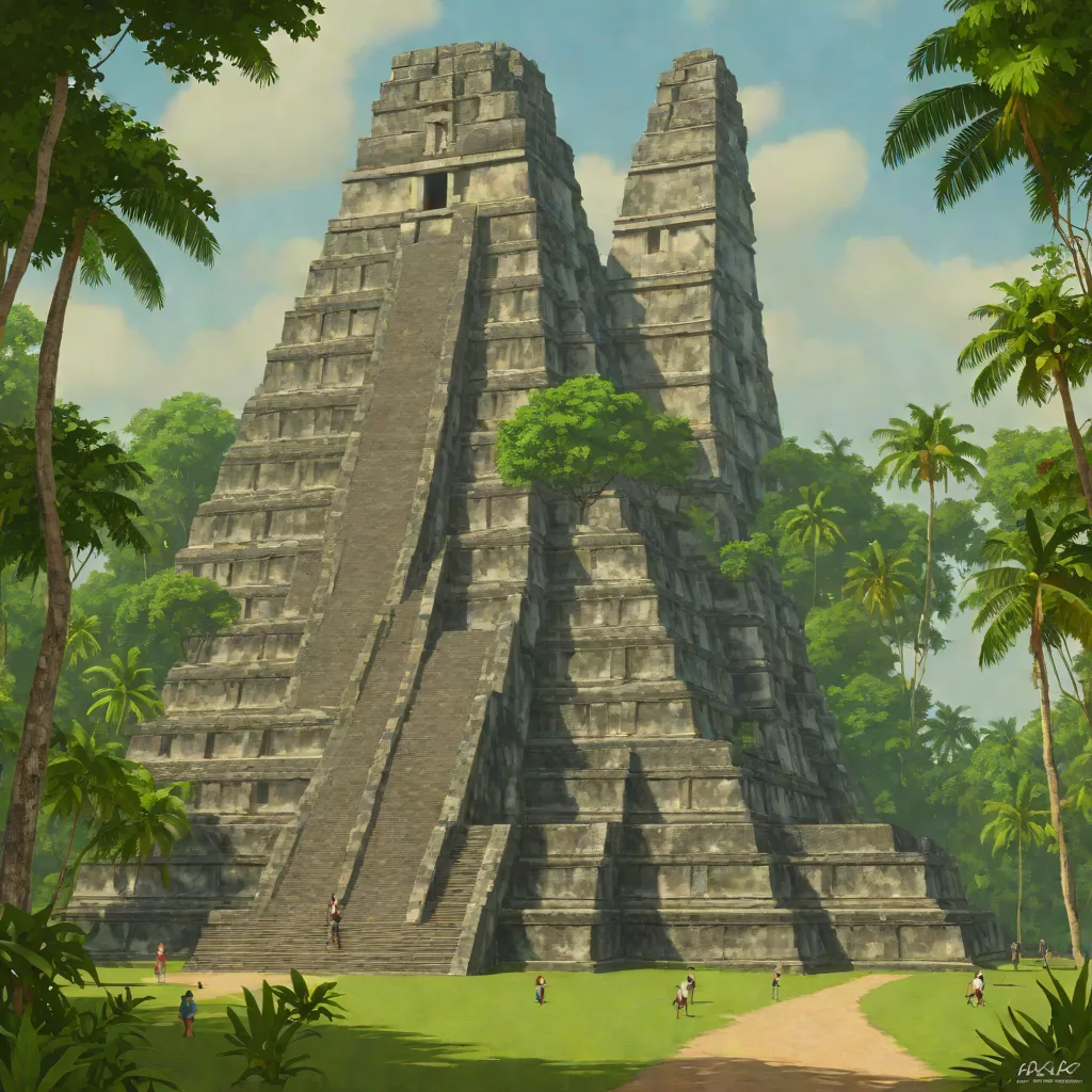 Tikal Temples