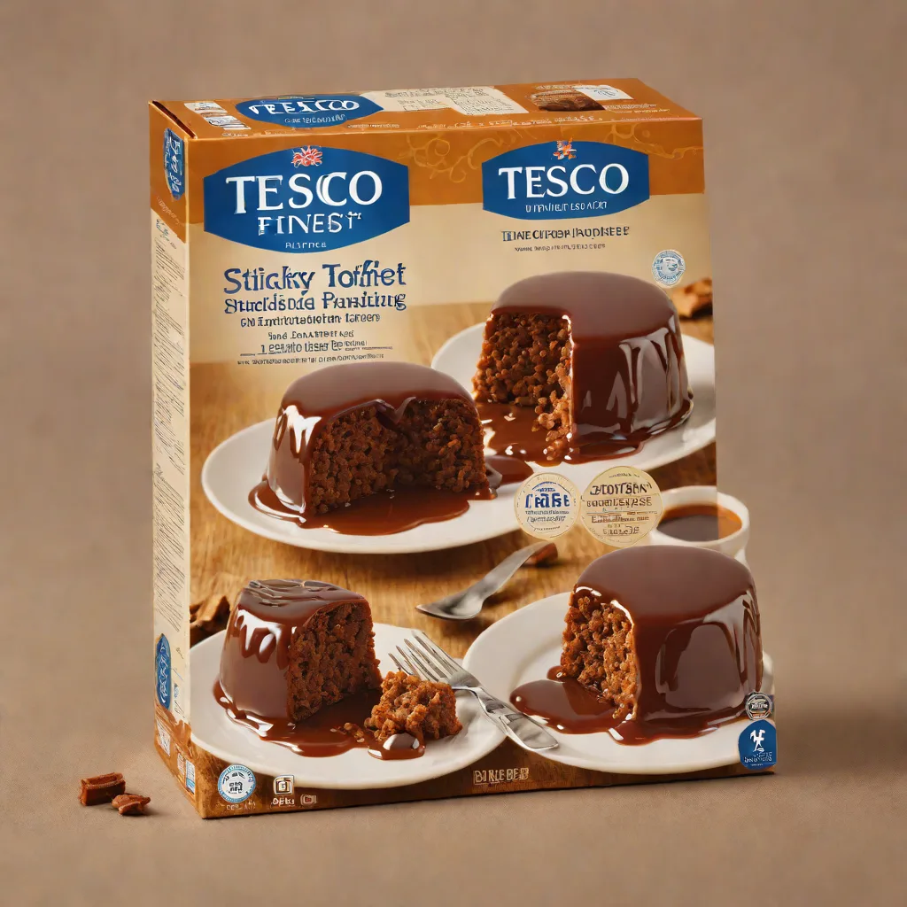 Tesco Finest Sticky Toffee Pudding