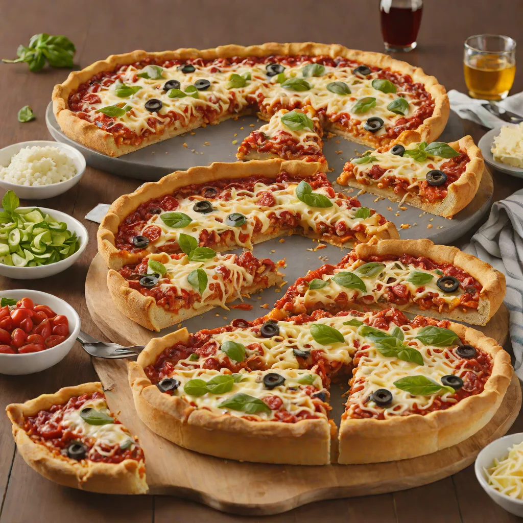 Toppers Deep Dish Pizza