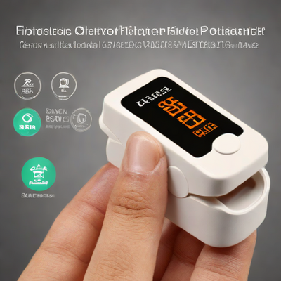 TechPulse Finger Pulse Oximeter