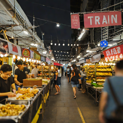 Train Night Market Ratchada