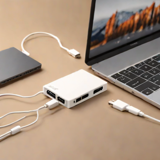 uni USB C Hub 8-in-1