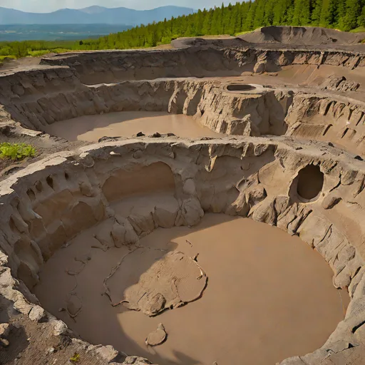 Uzon Caldera Mudpots