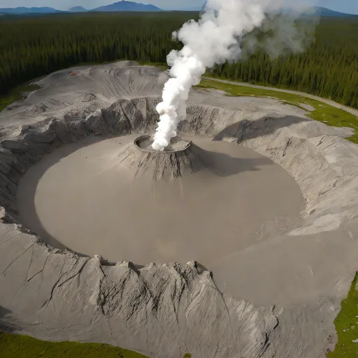 Upper Klawasi Mud Volcano