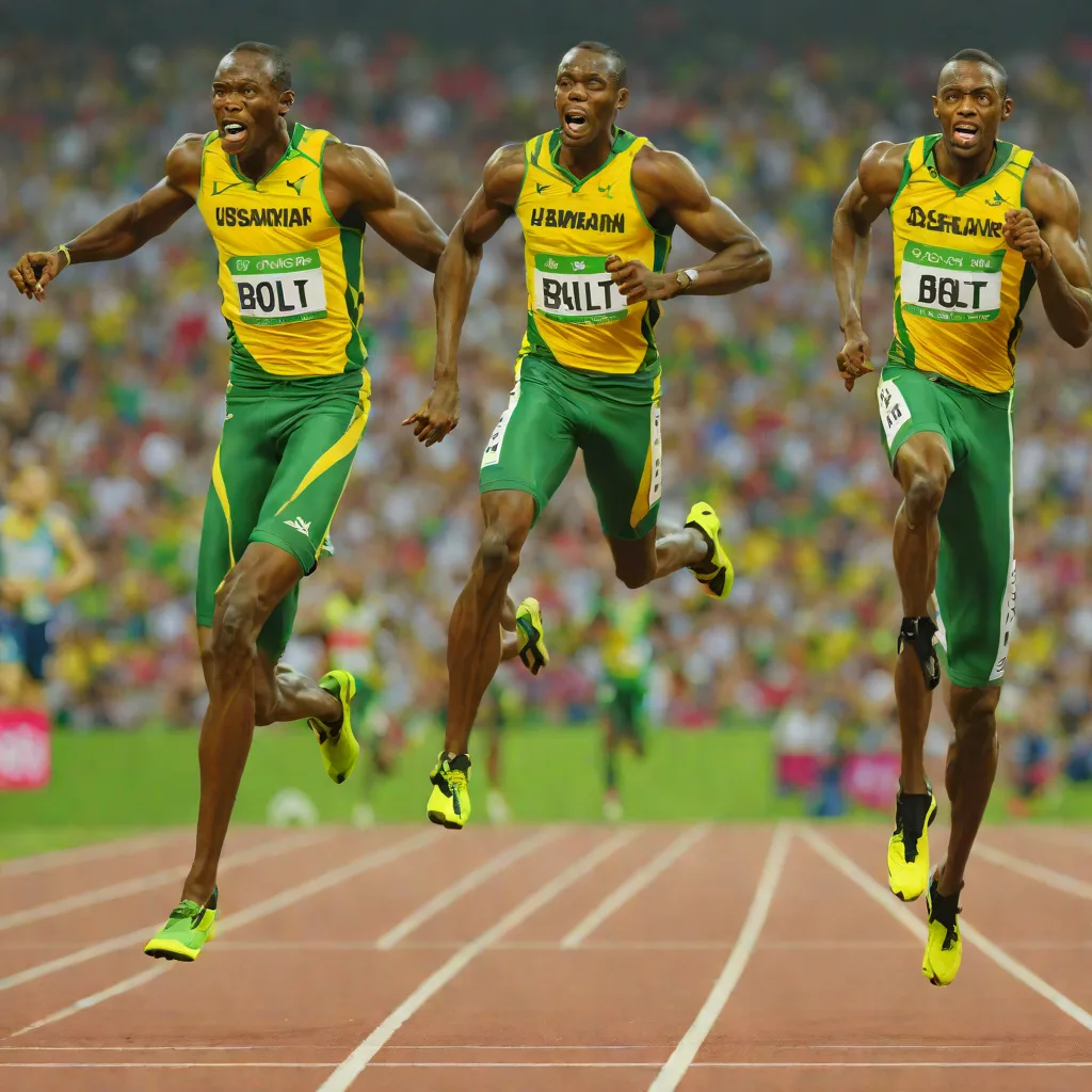 Usain Bolt vs Yohan Blake