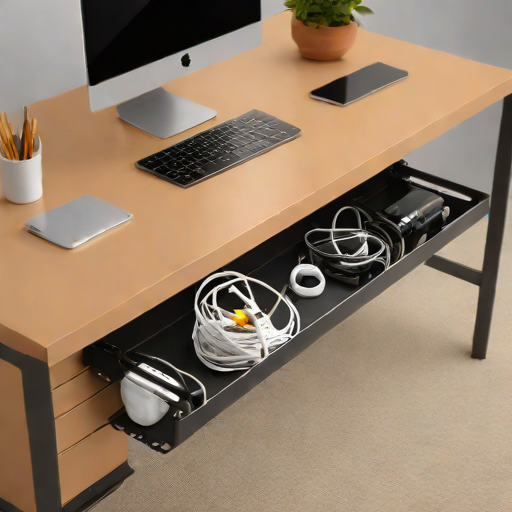 Under Desk Cable Tray - Mi-Ally