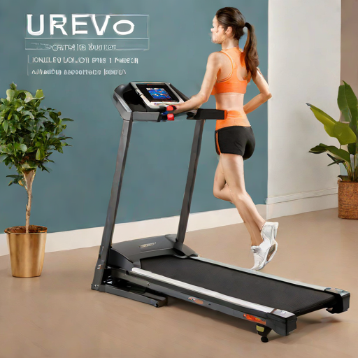 UREVO Folding Treadmill