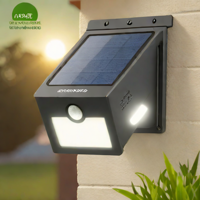 URPOWER Solar Motion Sensor Lights Outdoor