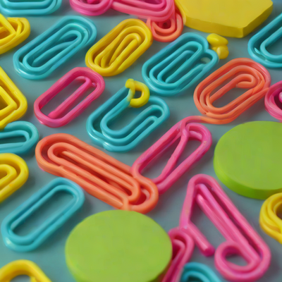 UBrands Neon Paper Clips