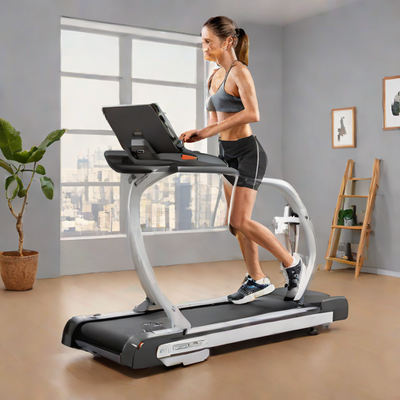 UREVO 2-in-1 Folding Treadmill