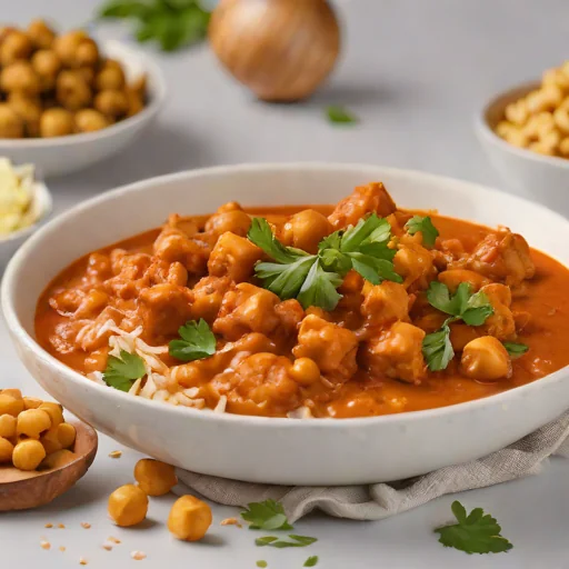 Vegan Tikka Masala with Chickpeas