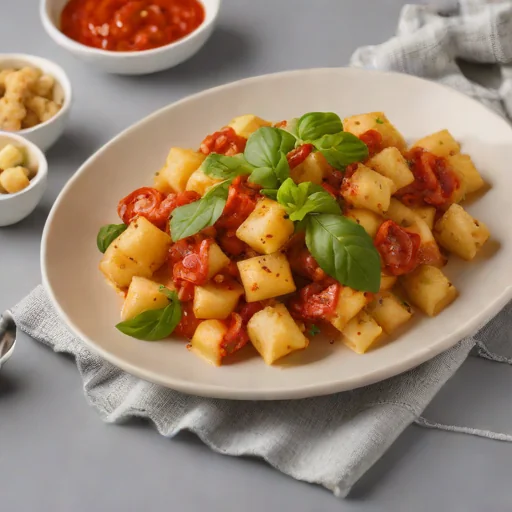 Vegan Gnocchi with Tomato Sauce