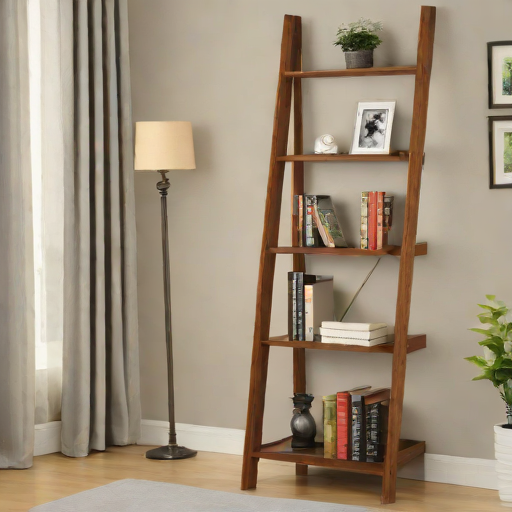 VASAGLE Ladder Bookcase