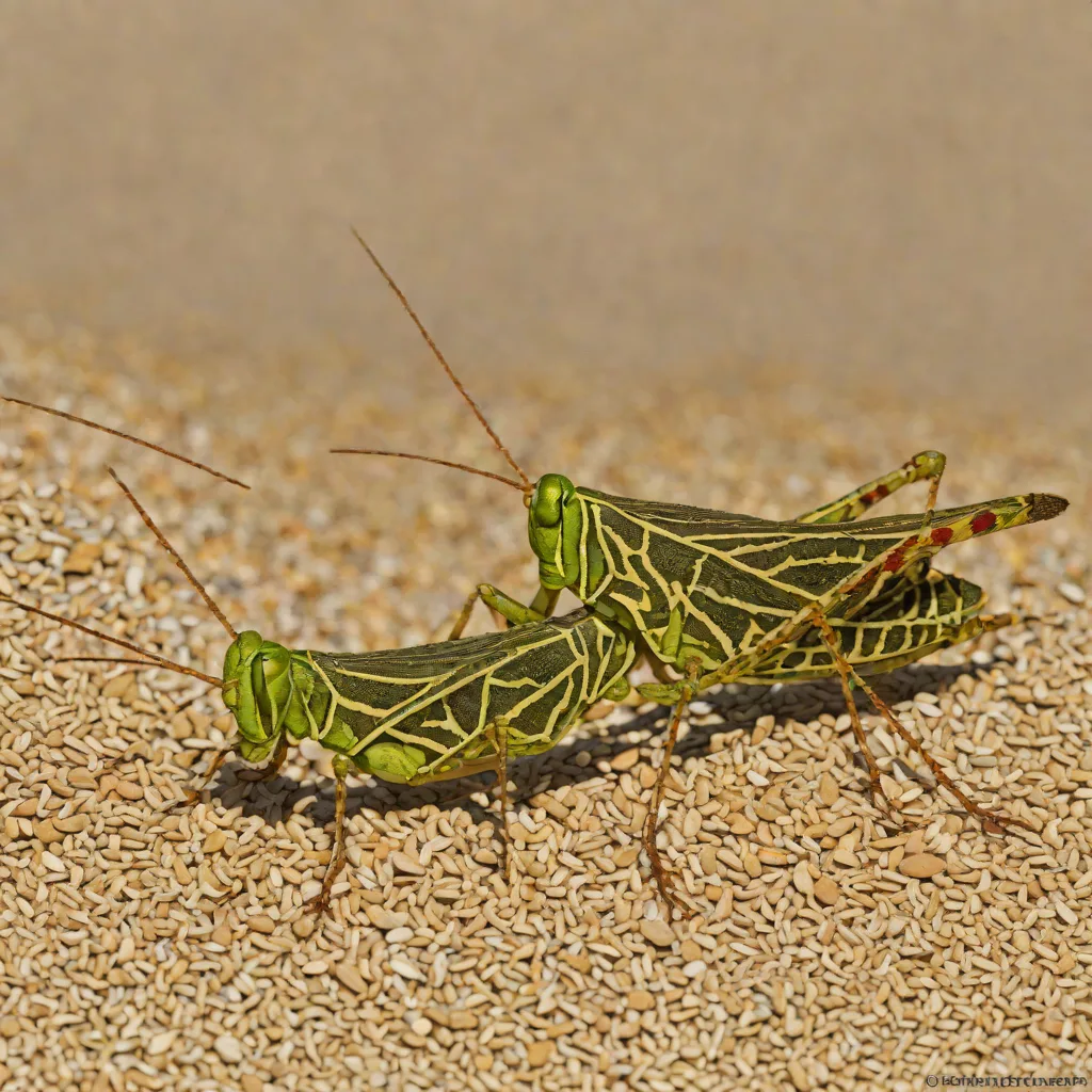 Vagrant Grasshopper (Aiolopus strepens)